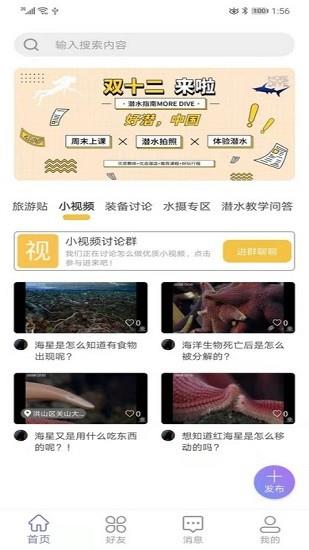 潜水指南moredive截图