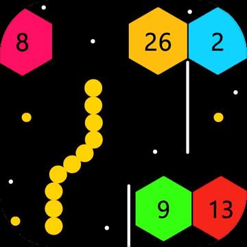 Snake VS Hexa(蛇与六边形)