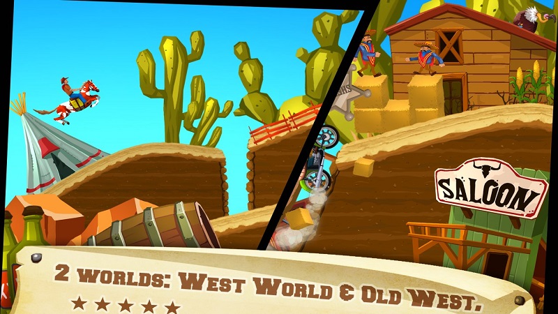 Wild West Race(狂野西部比赛)