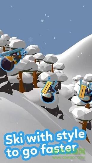 滑雪大冒险3d版截图