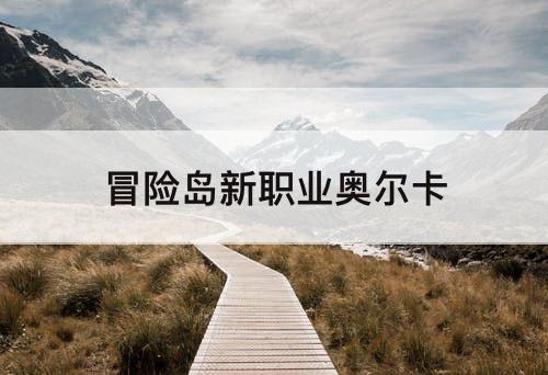 冒险岛新职业奥尔卡