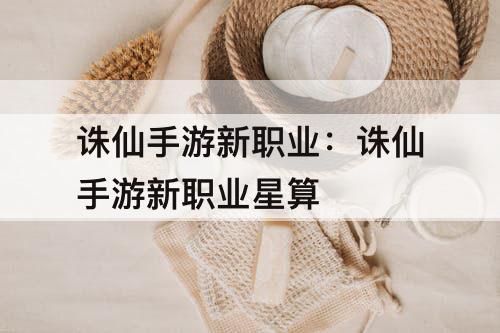 诛仙手游新职业：诛仙手游新职业星算