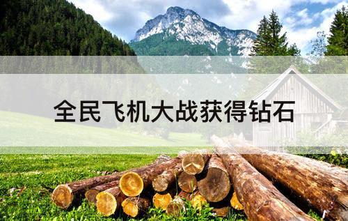 全民飞机大战获得钻石