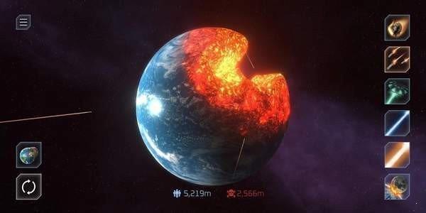 毁灭星球模拟器截图