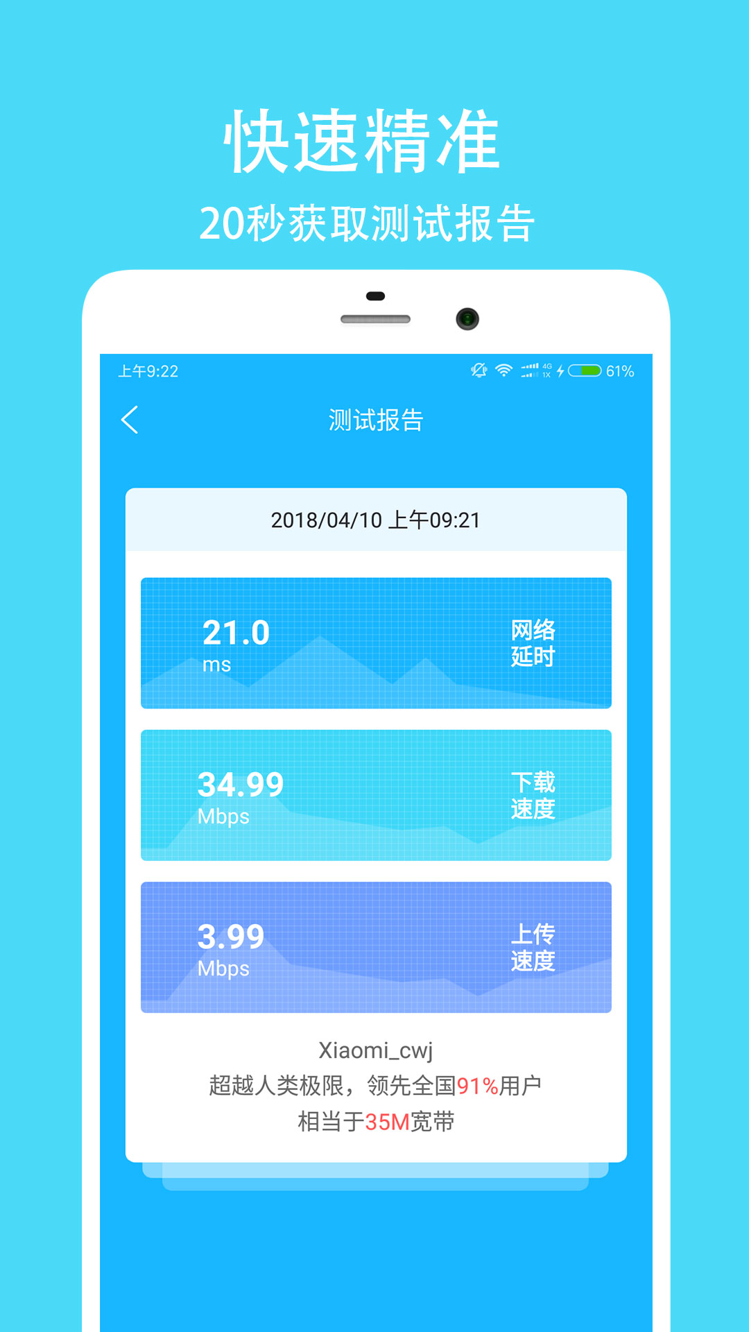 网络测速神器