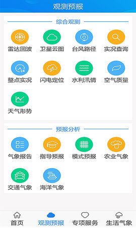 天津气象截图