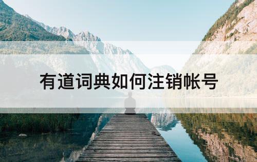 有道词典如何注销帐号