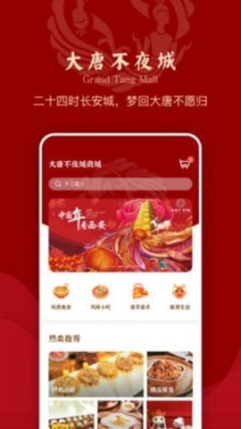 大唐不夜城文化商业步行街截图