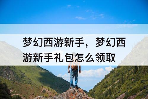 梦幻西游新手，梦幻西游新手礼包怎么领取