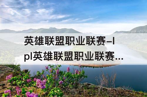 英雄联盟职业联赛-lpl英雄联盟职业联赛银章
