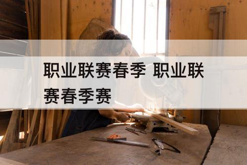职业联赛春季 职业联赛春季赛