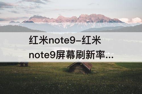 红米note9-红米note9屏幕刷新率多少赫兹