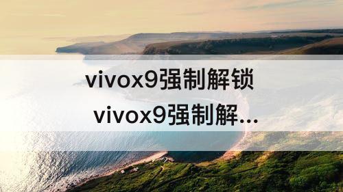 vivox9强制解锁 vivox9强制解锁格机