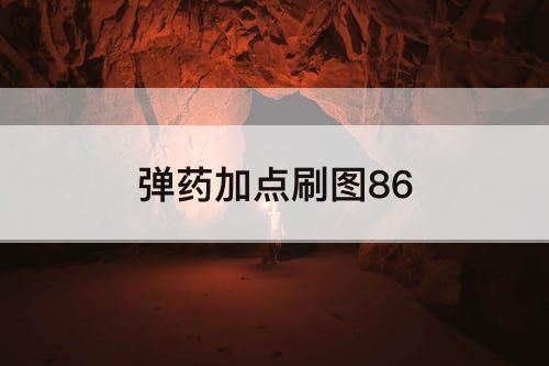 弹药加点刷图86