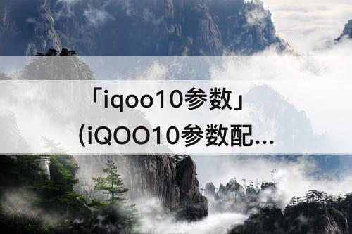 「iqoo10参数」(iQOO10参数配置)