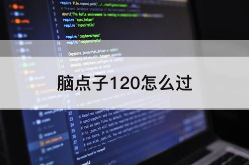 脑点子120怎么过