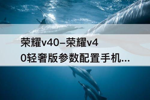 荣耀v40-荣耀v40轻奢版参数配置手机型号A开头是什么机