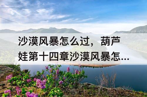沙漠风暴怎么过，葫芦娃第十四章沙漠风暴怎么过