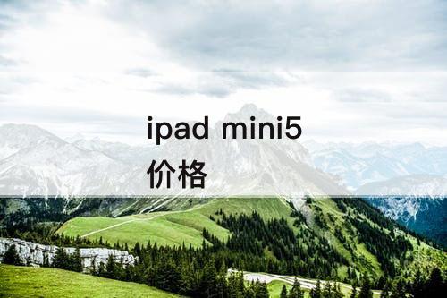 ipad mini5价格