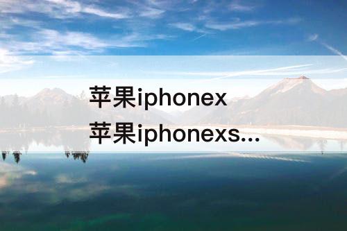苹果iphonex 苹果iphonexsmax双卡双待怎么用