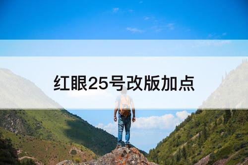 红眼25号改版加点