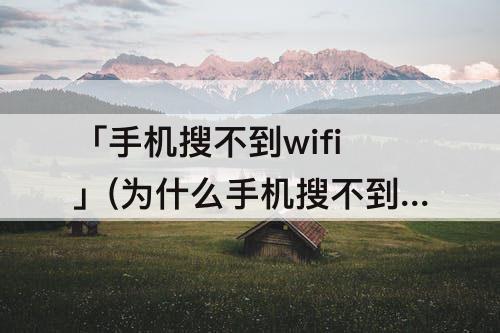 「手机搜不到wifi」(为什么手机搜不到wifi6)