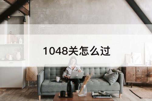 1048关怎么过