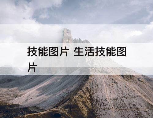 技能图片 生活技能图片