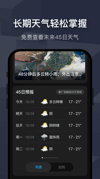 遇见天气预报