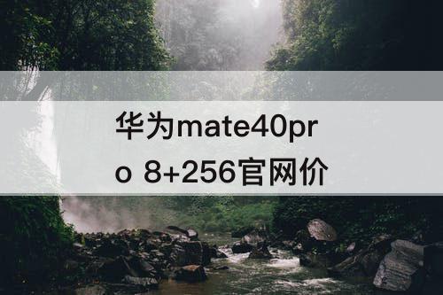 华为mate40pro 8+256官网价
