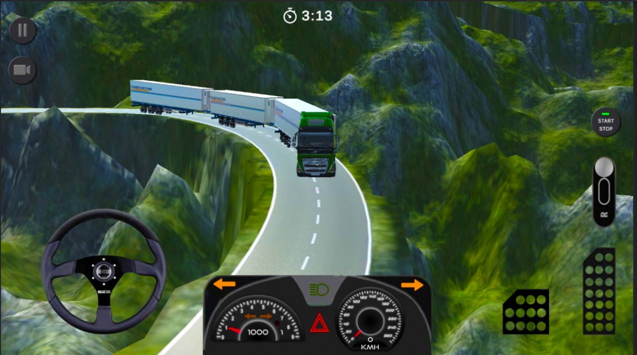 世界卡车模拟器2危险道路截图
