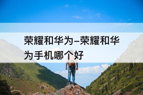 荣耀和华为-荣耀和华为手机哪个好
