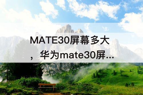 MATE30屏幕多大，华为mate30屏幕多大寸