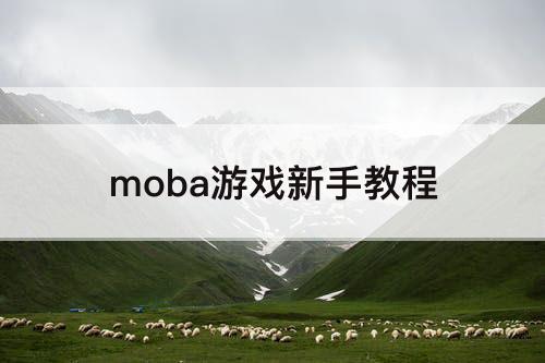 moba游戏新手教程