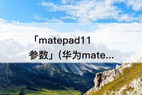 「matepad11参数」(华为matepad11参数详细参数)