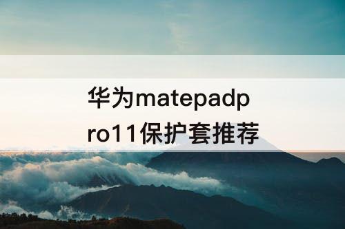华为matepadpro11保护套推荐